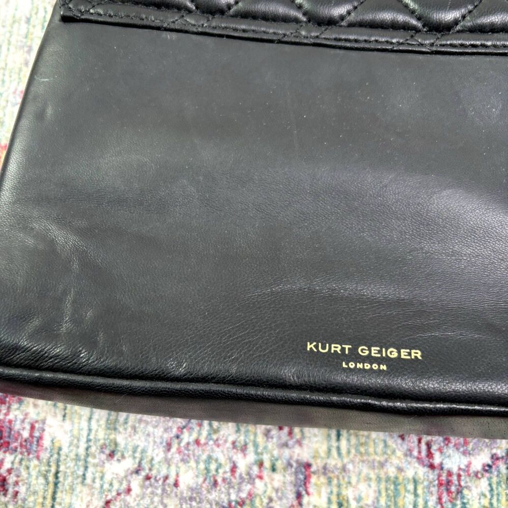 Kurt Geiger Kensington Quilted Shoulder Bag - Picture 2 of 7